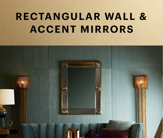Rectangular Wall & Accent Mirrors