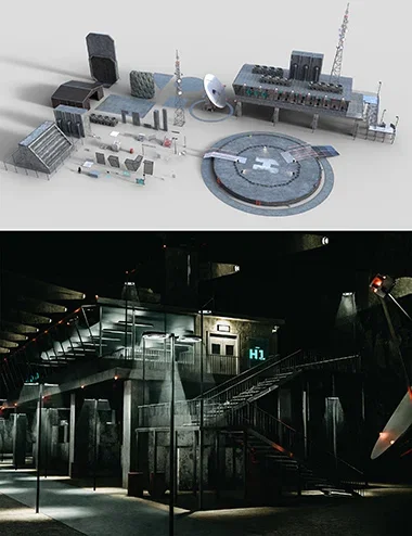 HT Modular AAA Kit Secret Base