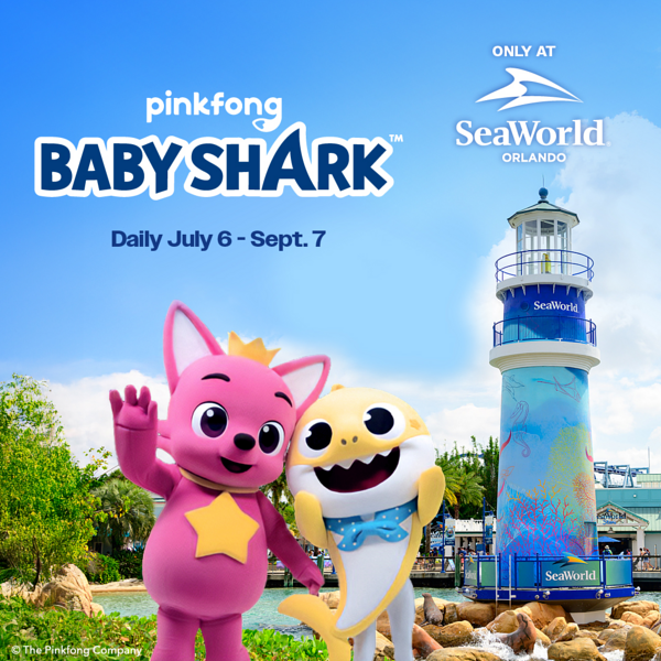 Baby Shark at SeaWorld Orlando