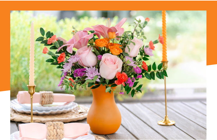 Teleflora's Sunset Radiance Bouquet