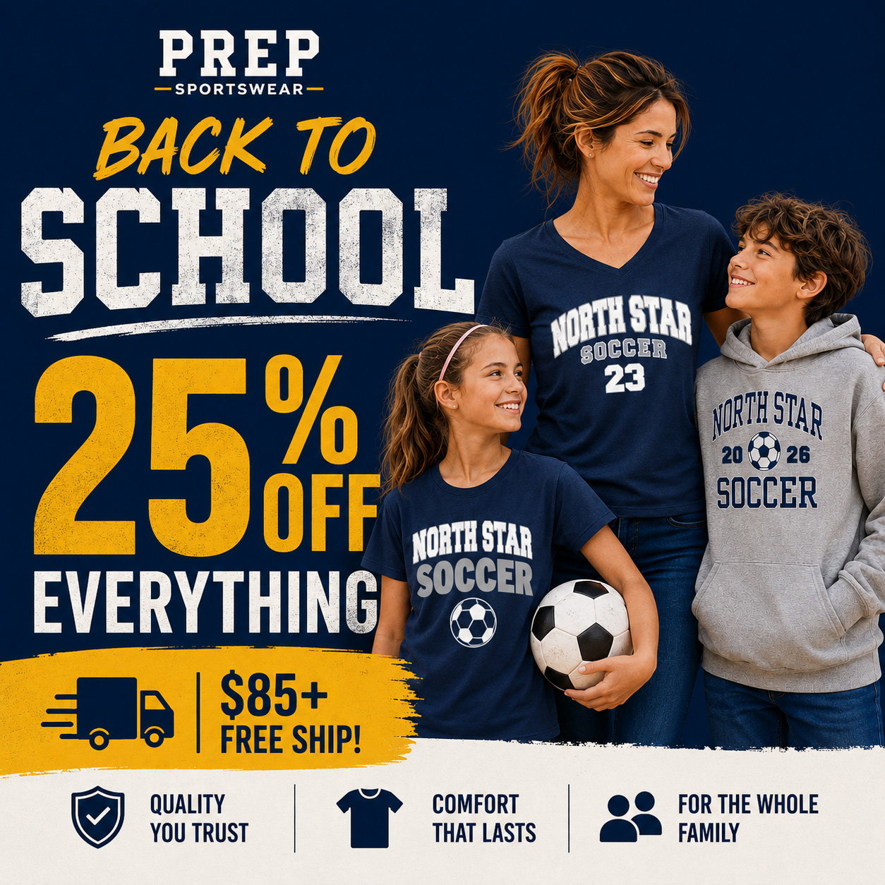 Back to School Fan Gear