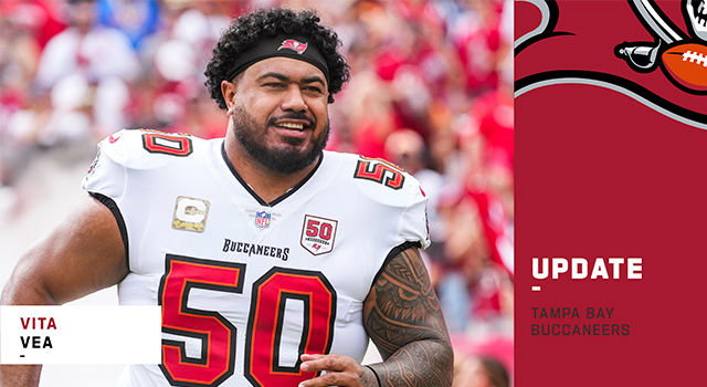 Bucs, DT Vita Vea agree to one-year, $30M extension