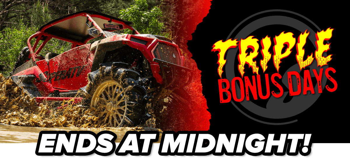 USE ‘EM OR LOSE ’EM: Time's running out. This is your last chance to take advantage of Triple Bonus Days! Hurry—sale ends at midnight ET.