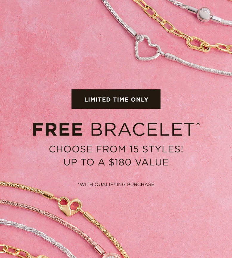 Free Bracelet with qualifying spend