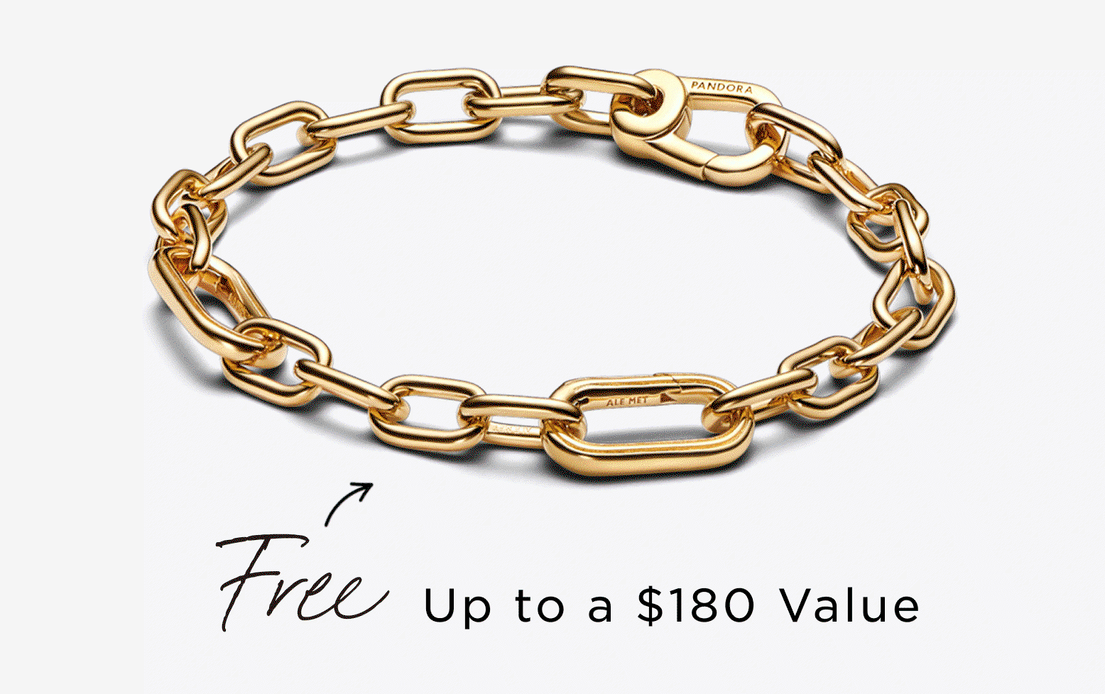 Free bracelet with qualifying spend