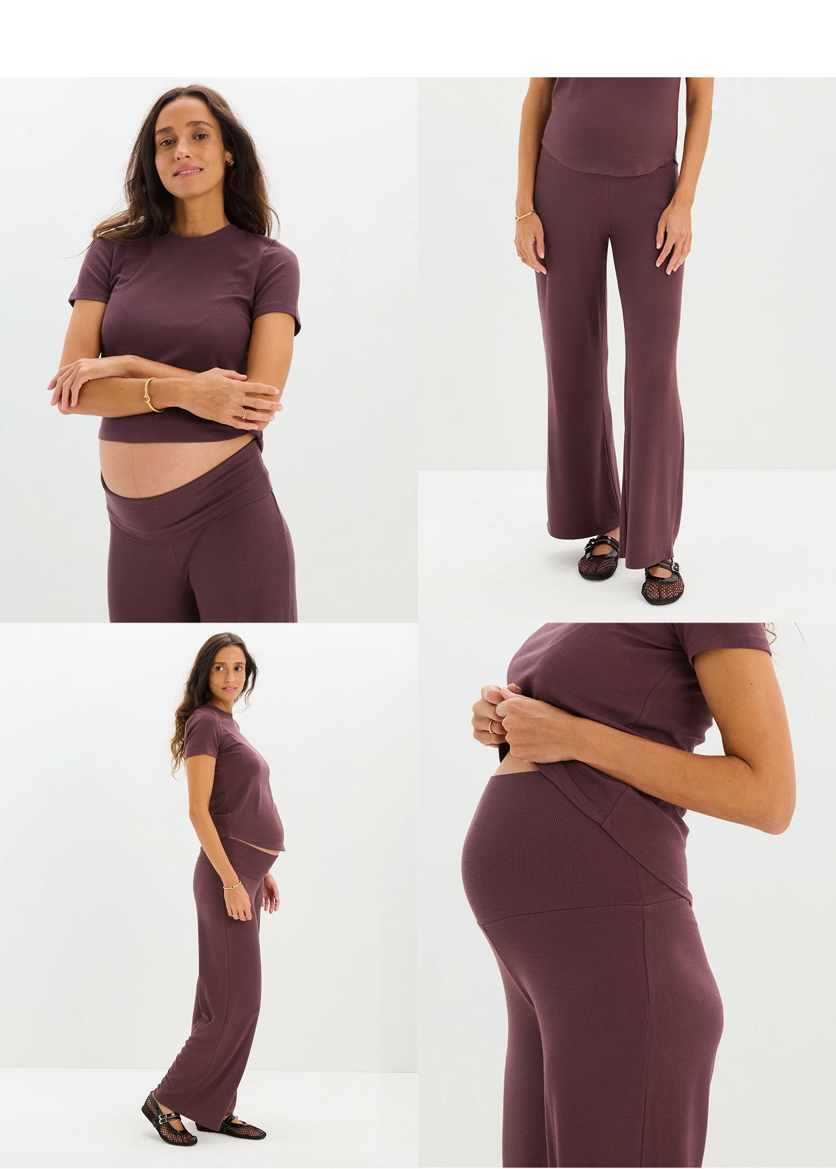 The Softest Rib Tee and Over Under Pant
