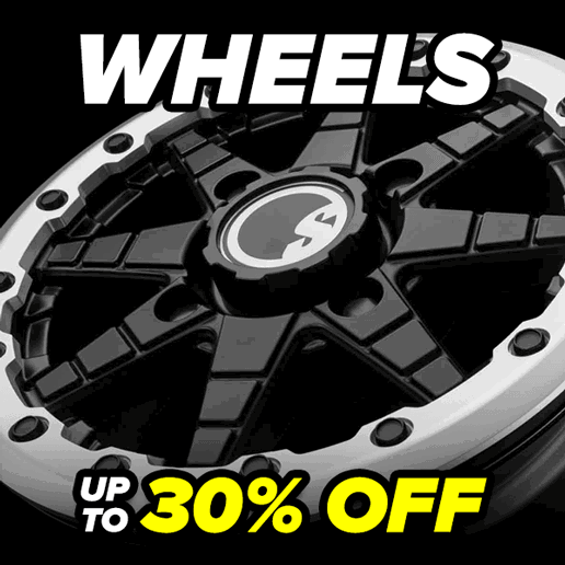 WHEELS: Once you have the perfect tire picked out, you need a SuperATV wheel that supports its look and function.