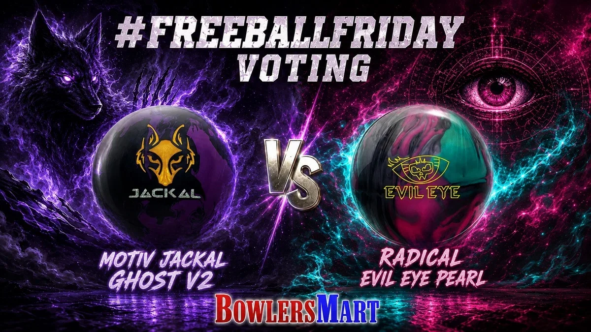 Free Ball Friday voting: Motiv Jackal Ghost V2 vs Radical Evil Eye Pearl. Cast your vote.