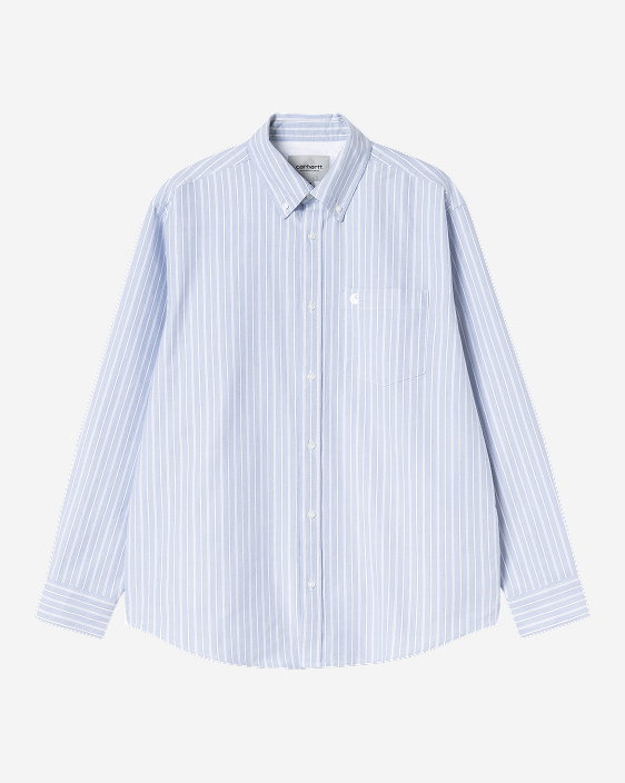 Carhartt WIP Kanan Stripe Shirt | Bleach