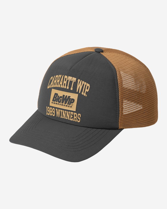 Carhartt WIP 1989 Winners Trucker Cap | Raven / WIP Dusty Hamilton Brown
