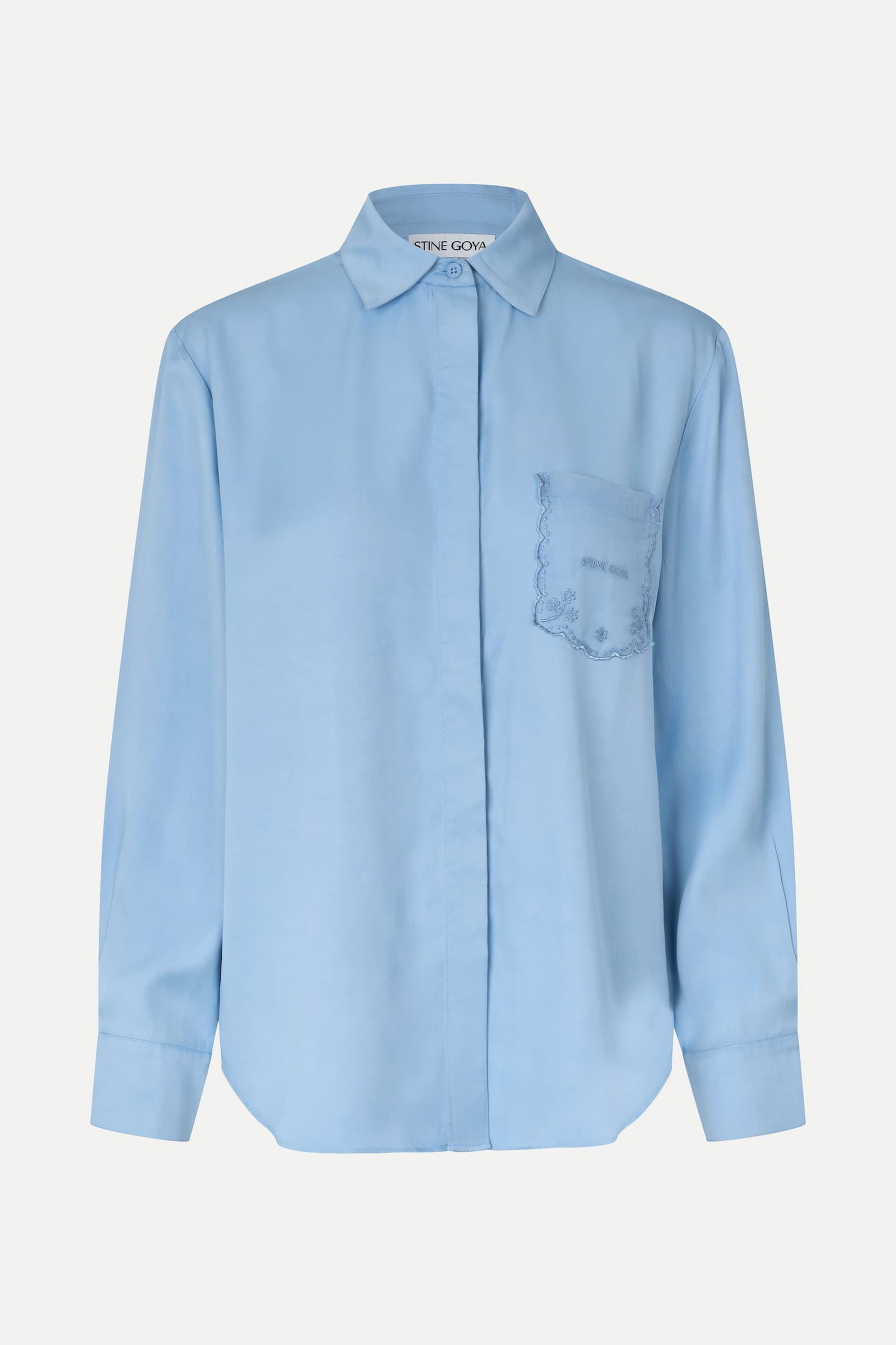 Oversized Shirt - Sky Blue