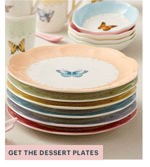 GET THE DESSERT PLATES