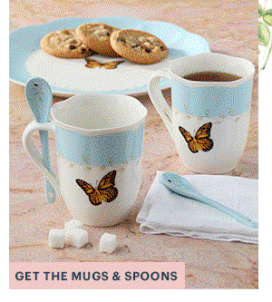 GET THE MUGS & SPOONS