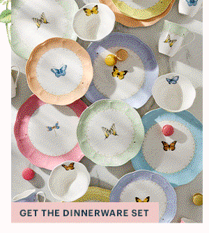 GET THE DINNERWARE SET