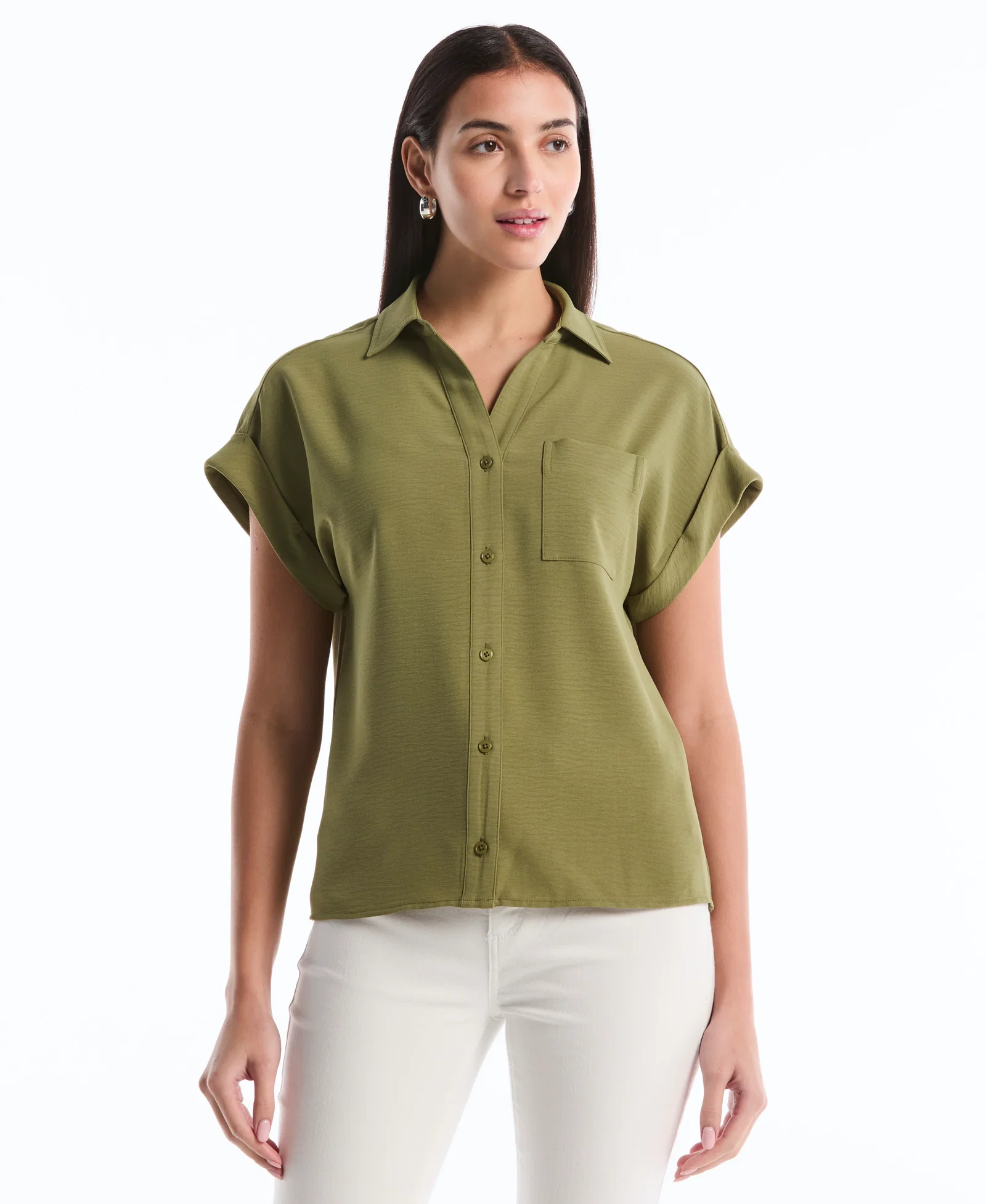 Image of Roll Sleeve Shirt