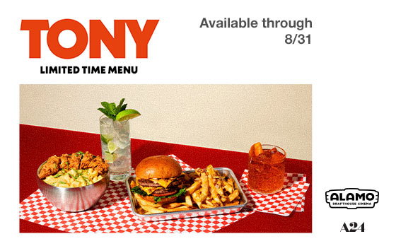TONY Limited Menu