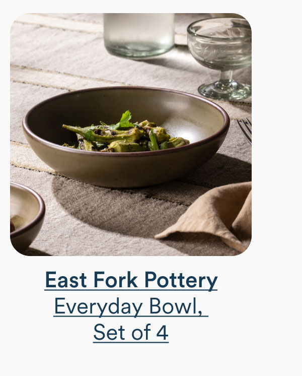 East Fork Pottery Everyday Bowl, Set of 4