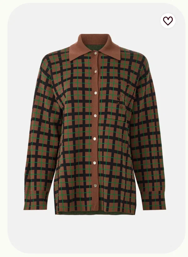 Plaid Blaz Knit Jacket