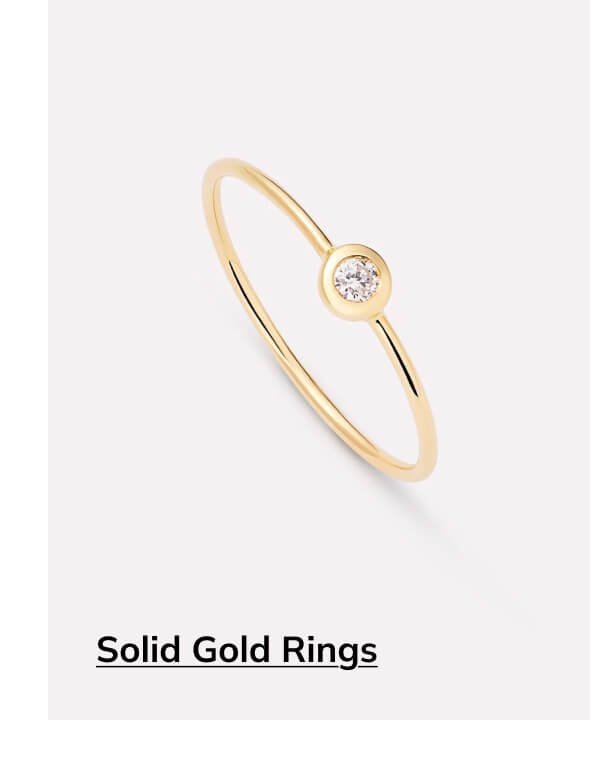 Solid Gold Rings Solid Gold Rings