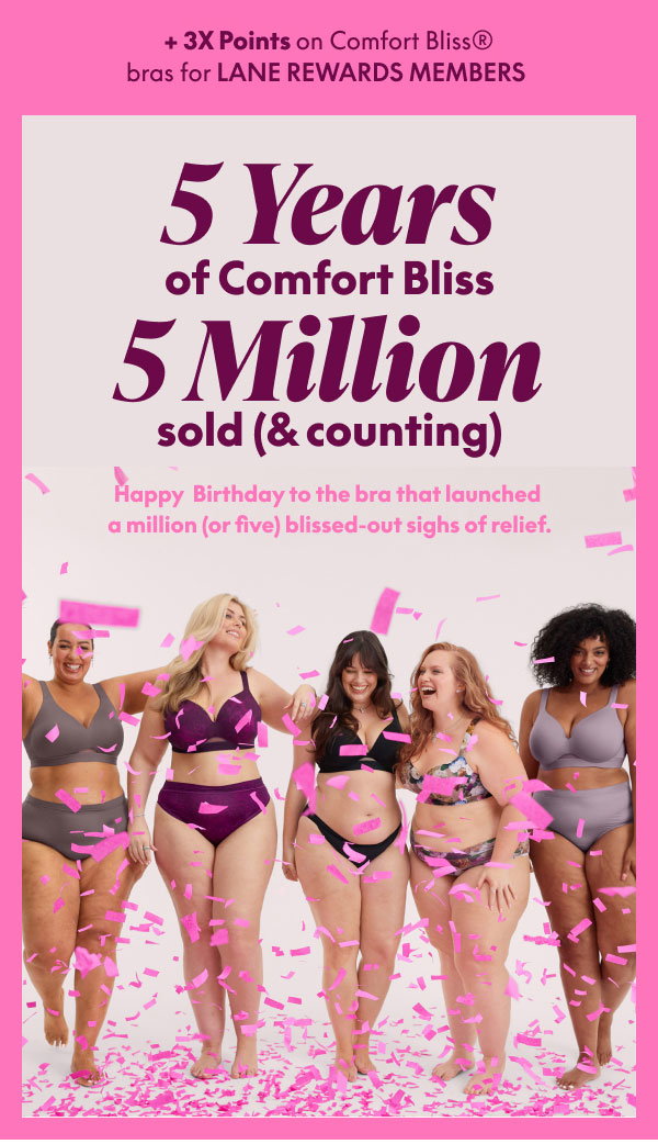 Comfort Bliss Bras $29.50 | Other Bras $39.50