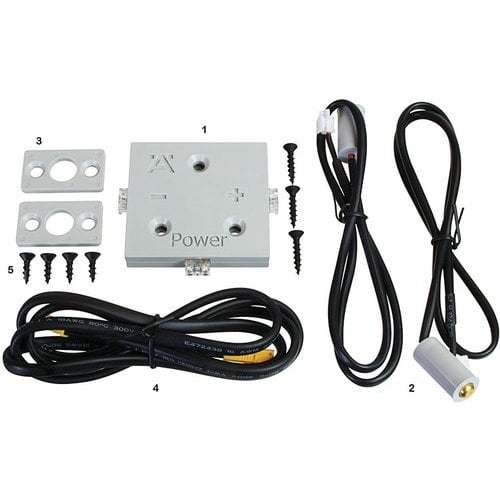 Hafele 24V Power Supply Connection Kit for Adjustable Shelf Lighting