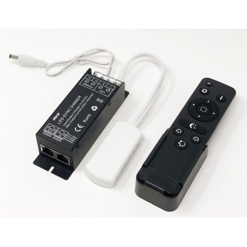 Hera Lighting RCPSDIM/V2, Hera 24V Wireless LED Lighting Dimmer System including Remote Control and Receiver, Programmable, 50 Foot Range