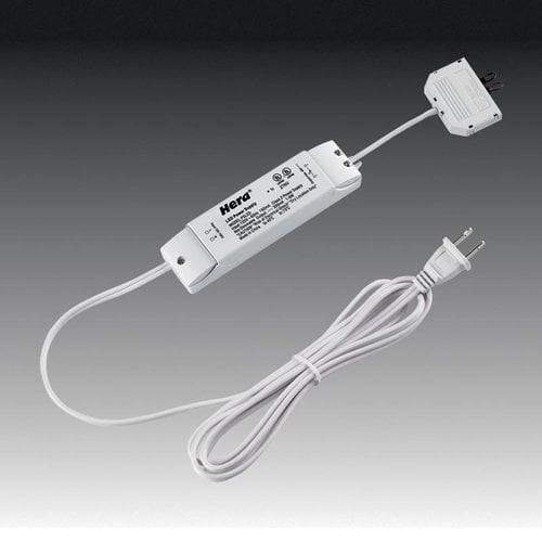 Hera Lighting PSLED/10/H, Hera Stick-LED 24V/10W Plug-In Constant Voltage Power Supply with 6-Way Distributor 