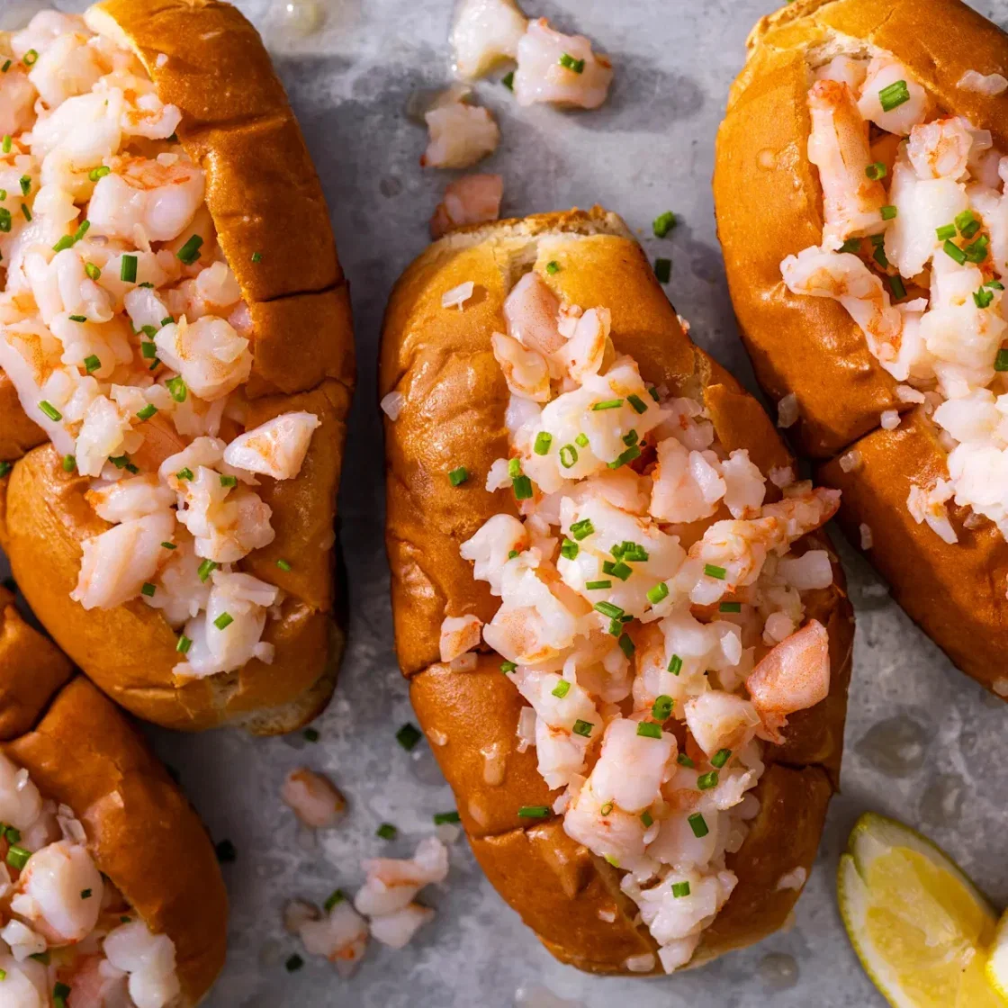 Connecticut-Style Shrimp Rolls