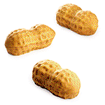 Image of Pavoni Pavoflex Peanut Silicone Mold