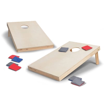 EastPoint Sports Cornhole Board Set, 2' x 3', Solid Wood, 8 Regulation Stick & Slide Bean Bags, Carrying Bag Included, Model#1-1-16960-AA001D