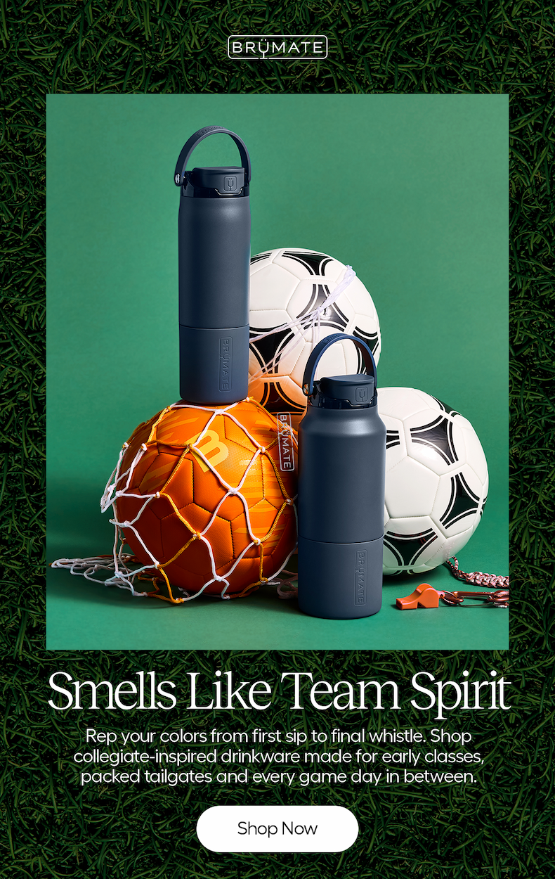 Smells Like Team Spirit. Rep your colors from first sip to final whistle. shop collegiate-inspired drinkware made for early classes, packed tailgates and every game day in between.