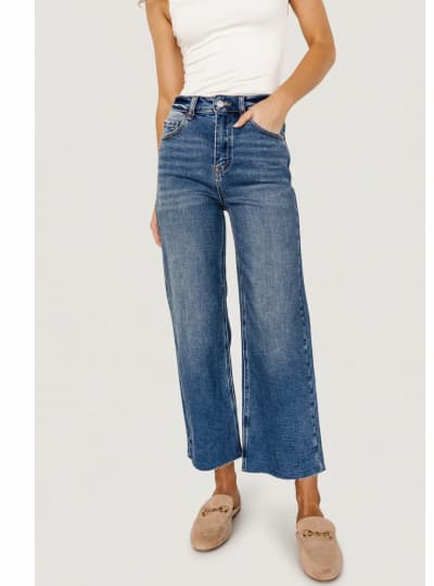 Kirby High Rise Wide Leg Jeans