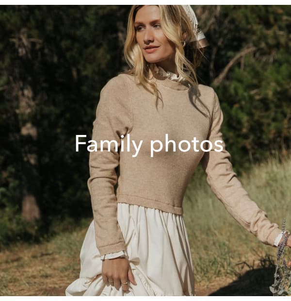 Fall family photo outfits
