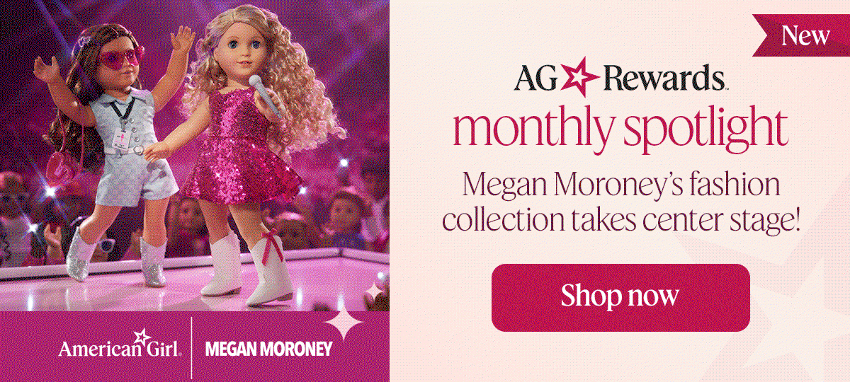 AG Rewards monthly spotlight. Megan Moroney's fashion collection takes center stage! Shop now