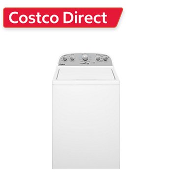 Whirlpool 3.8 cu. ft. Top Load Washer with Soaking Cycles in White