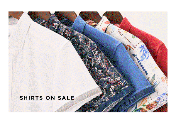 Shirts on sale