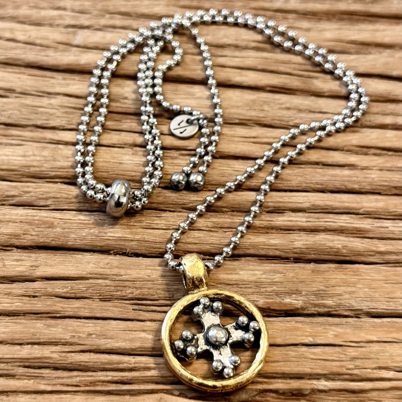 Legacy Greek Cross Necklace