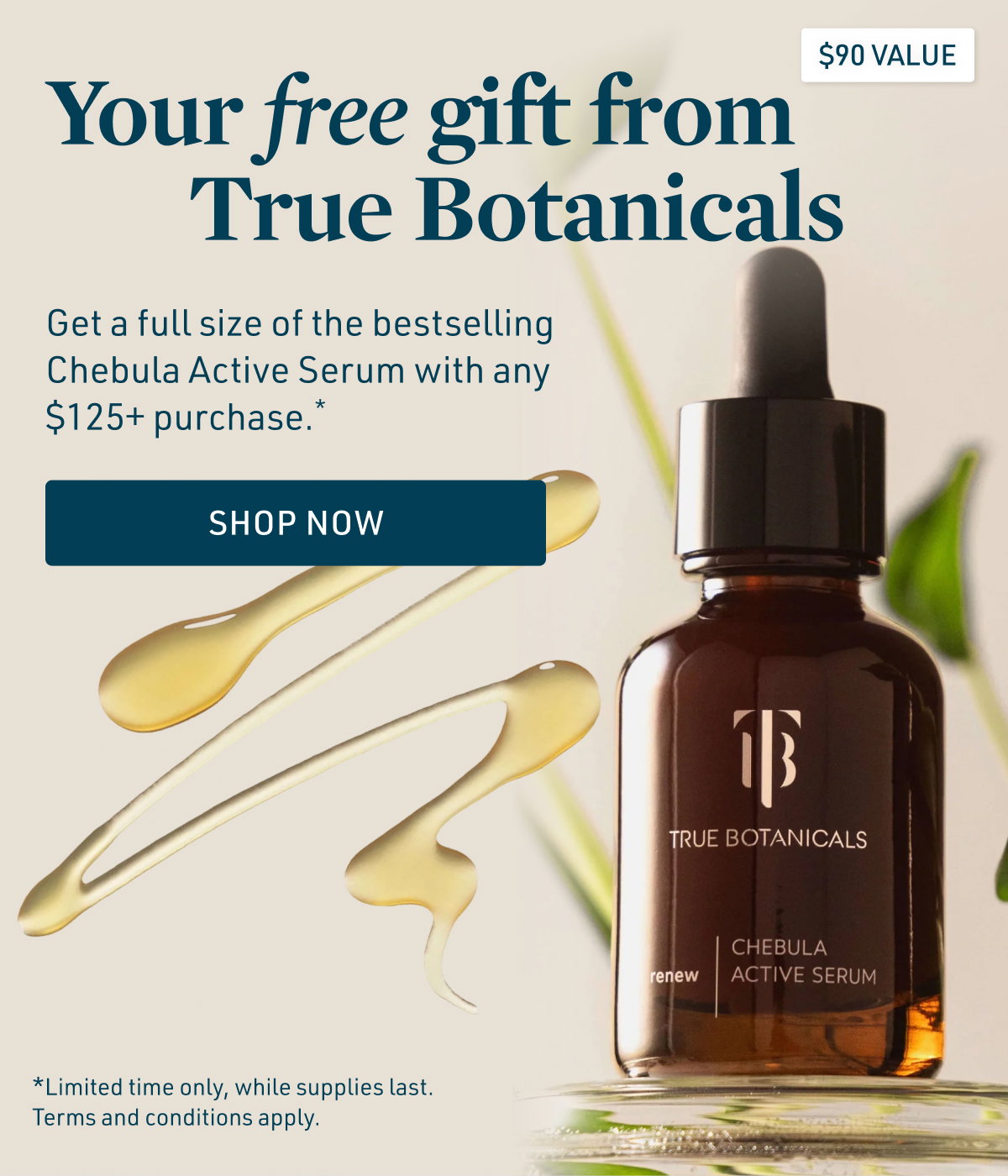 Your free gift from True Botanicals