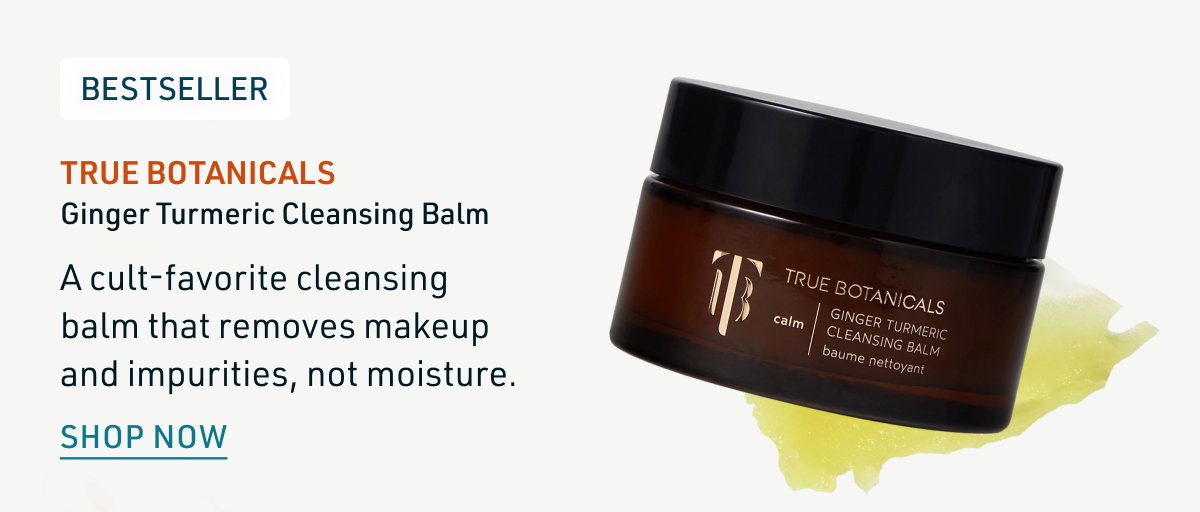 True Botanicals Ginger Turmeric Cleansing Balm