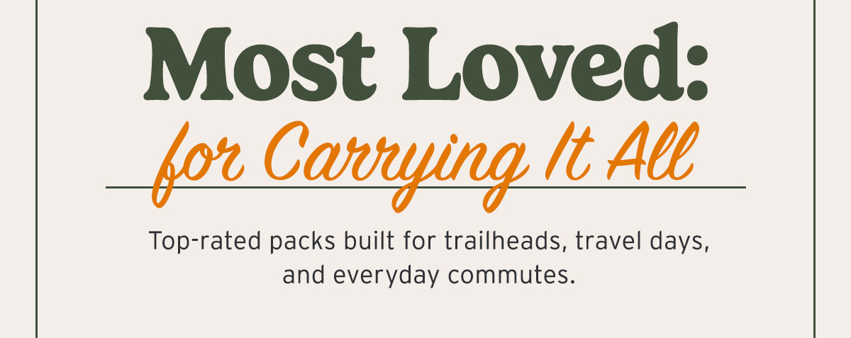 Most Loved: for Carrying It All