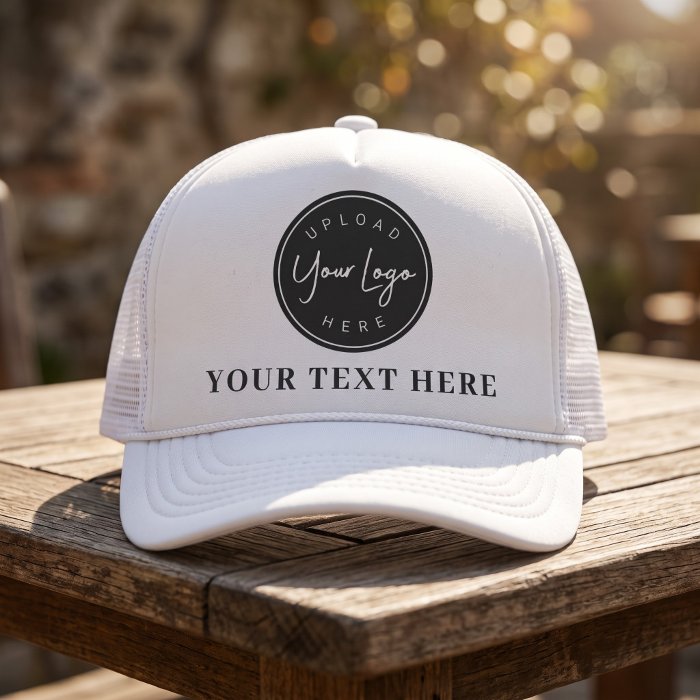 A logo hat