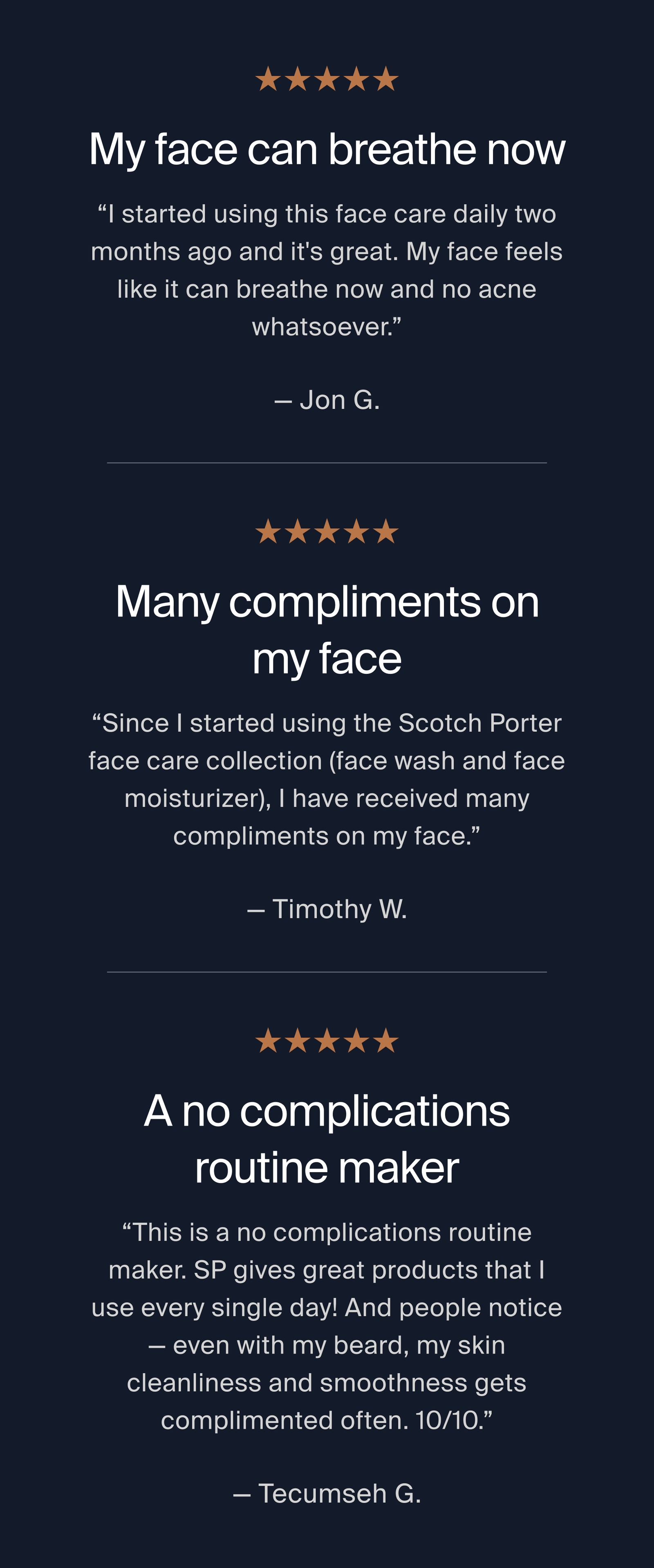 Social Proof Block