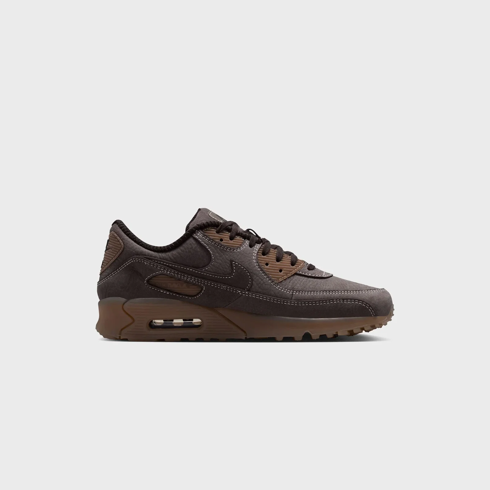 Image of Nike Air Max 90 - Shadow Brown / Buff / Gum Light Brown