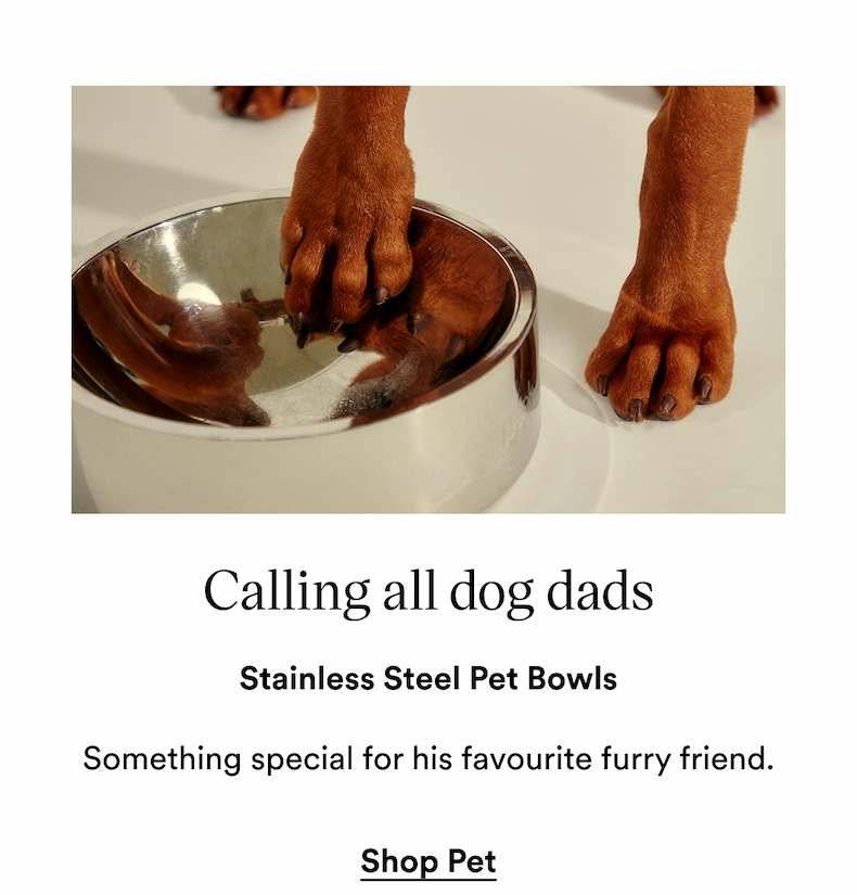 Calling all dog dads