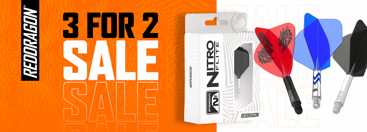 3 for 2 on integrated darts flights