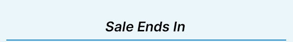sale ends in 