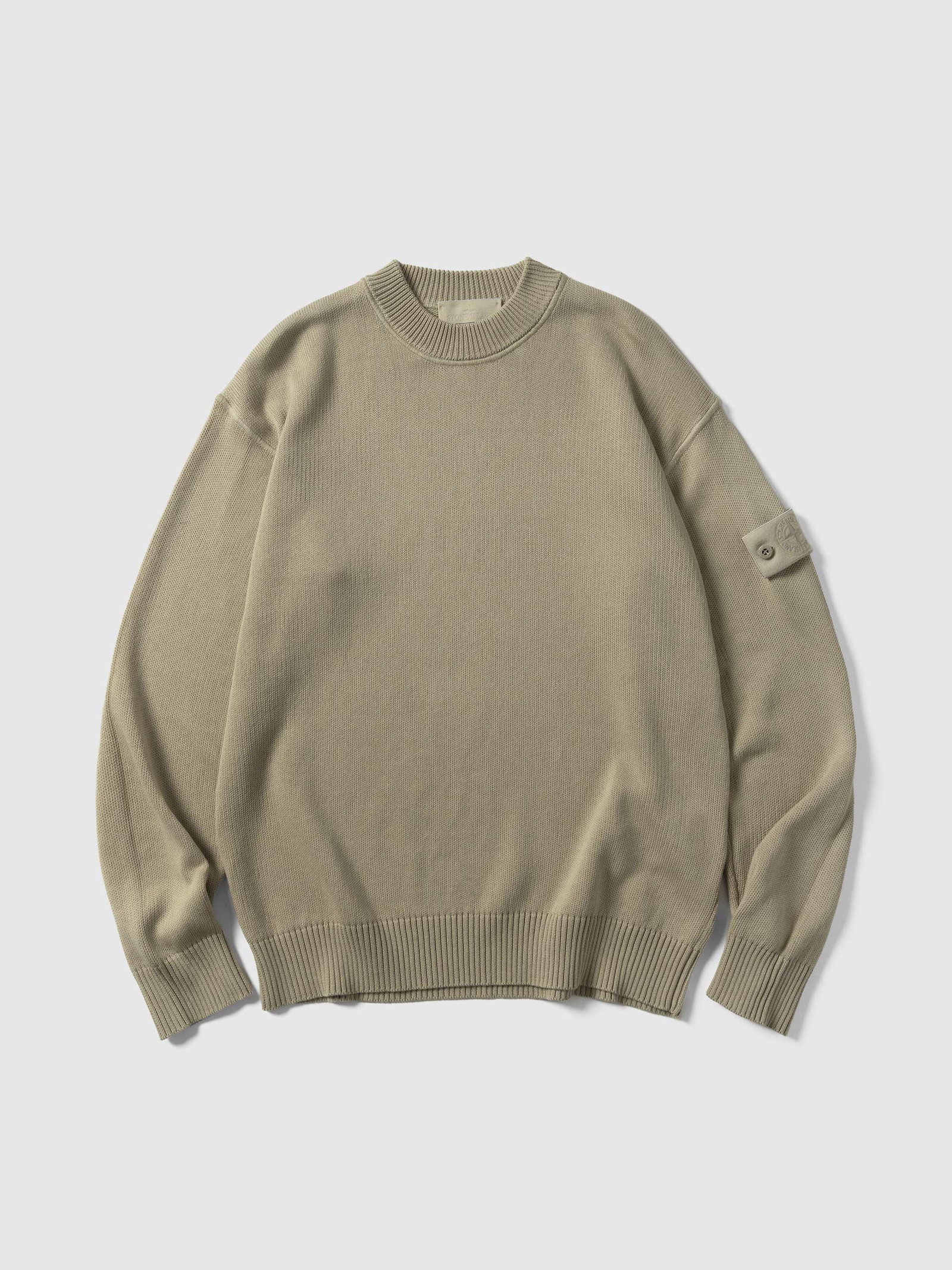 Image of Ghost Piece Knit Sweater Beige