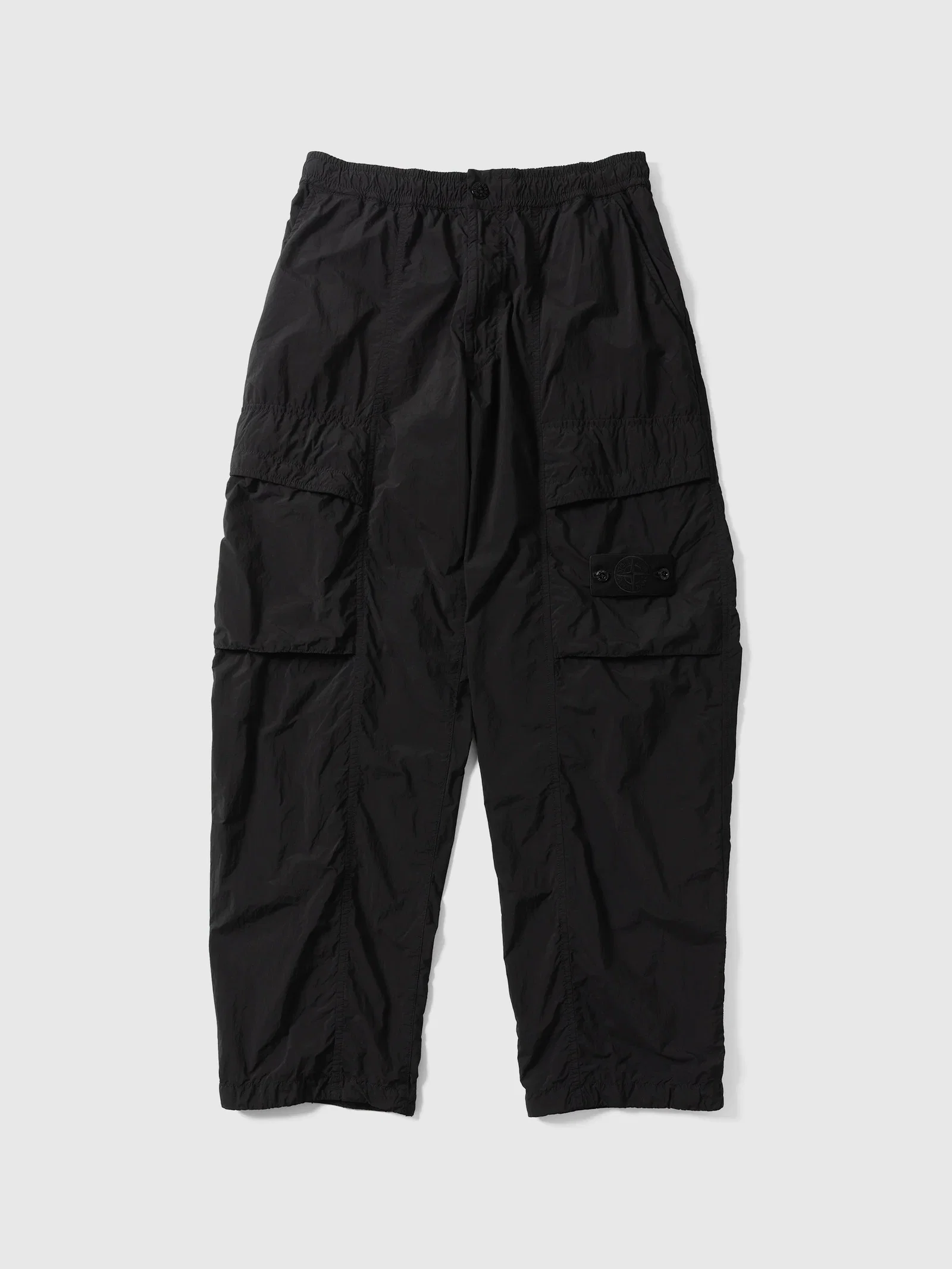Image of Ghost Piece Nylon Cargo Pant Black