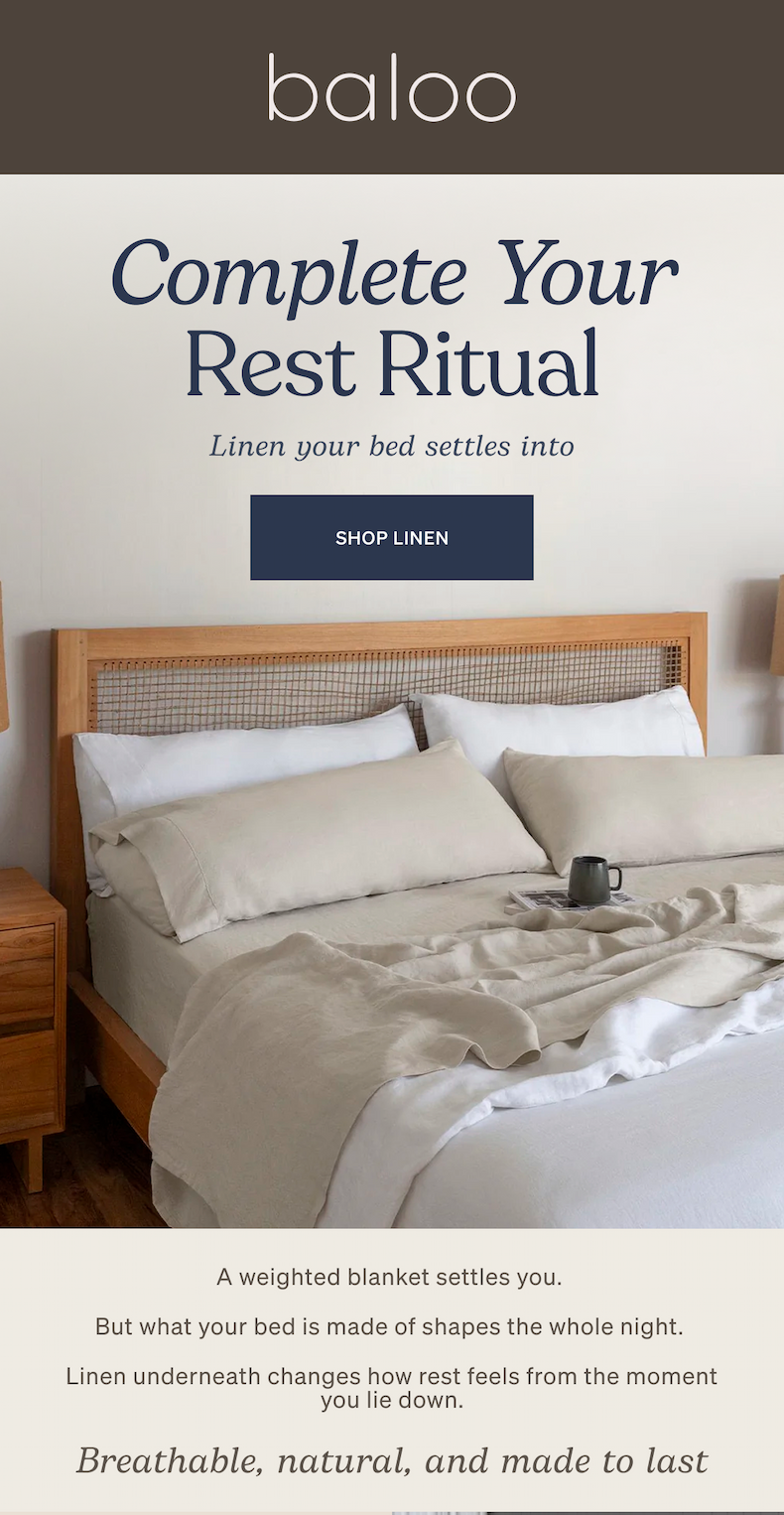 SHOP LINEN