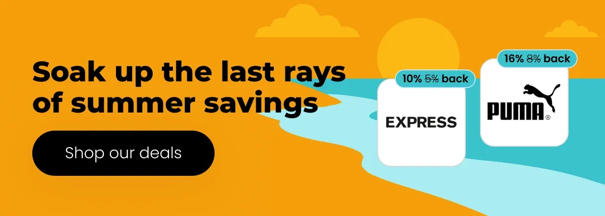 Soak up the last rays of summer savings!